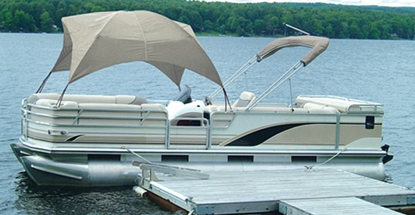 Taylor Made Polyester Pontoon Gazebo, 8' L x 102