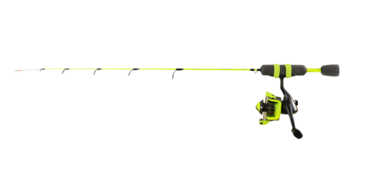 Clam Voltage Ice Fishing Rod/Reel Combo – 26” Ultra-Light  • 115505