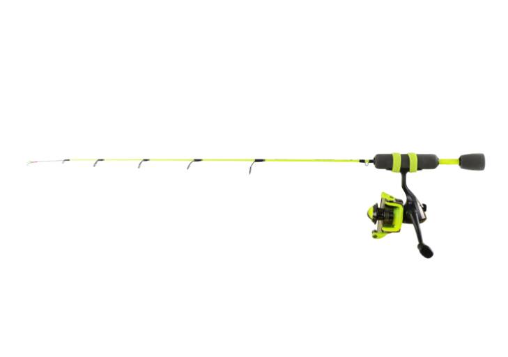 Clam Voltage Ice Fishing Rod/Reel Combo – 28” Light • 115508