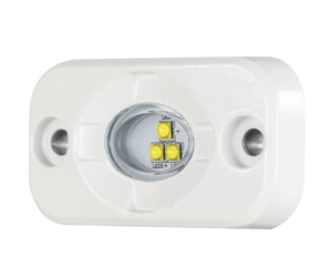 Heise White Marine Auxiliary Lighting Pod - 1.5