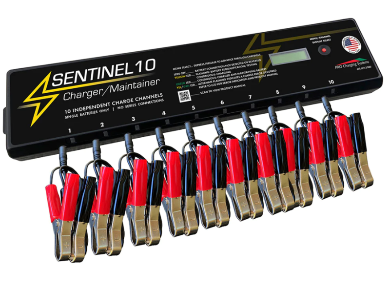 Dual Pro Sentinel 10 Charger/Maintainer, 10 Bank  • S10