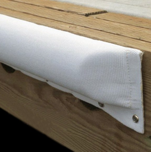 Taylor Made White Polyester Dock & Post Bumper, 4' L x 8