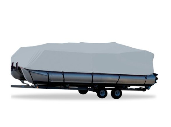 Carver Mist Gray Sun-Dura Boat Cover for 24'6