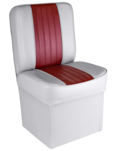 Wise  Deluxe Jump Seat  - Grey / Red  • 8WD1414P-661