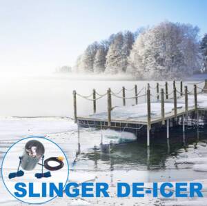 Scott Aerator Slinger De-Icer for Lakes & Ponds, 1 HP, 115 Volt, 25' Cord • 11001
