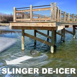 Scott Aerator Slinger De-Icer for Lakes & Ponds, 1 HP, 115 Volt, 25' Cord • 11001