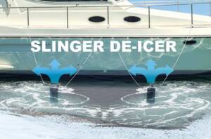 Scott Aerator Slinger De-Icer for Lakes & Ponds, 1 HP, 115 Volt, 25' Cord • 11001