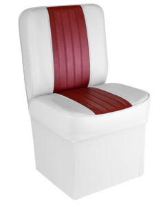 Wise Deluxe Jump Seat  - White / Red  • 8WD1414P-925