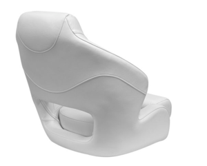 Wise Baja XL Bucket Seat w/ Flip Up Bolster - White  • 3338-784