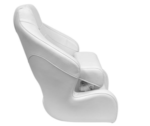 Wise Baja XL Bucket Seat w/ Flip Up Bolster - White  • 3338-784