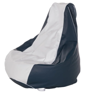 Taylor Made Marine Bean Bag Chair, White/Navy  • 81004