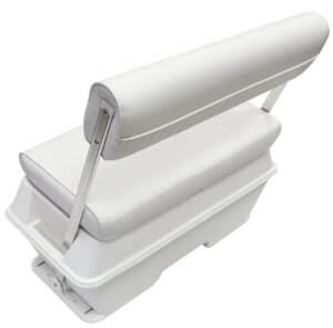 Wise Offshore 70 QT Swingback Cooler Seat, Brite White • 8WD156-784