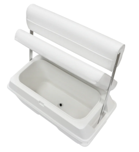 Wise Offshore 70 QT Swingback Cooler Seat, Brite White  • 8WD156-784