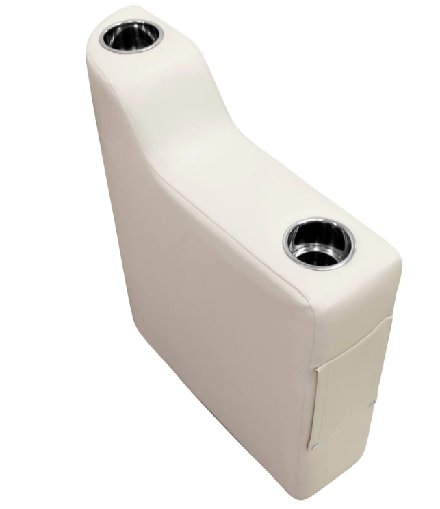 Wise Premier Pontoon Arm Rest, Right Radius, Stone  • 3010-804