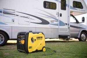 Champion Power Equipment 4500W Electric Start Dual Fuel Inverter  • 200988