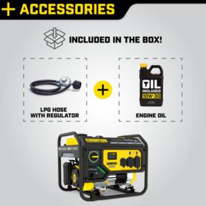 Champion Power Equipment 3500-Watt Dual Fuel Generator • 200965