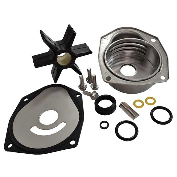 EMP Water Pump Kit for Mercury Mariner 3-cyl, 30-105 HP • 4-cyl, 75-120 HP • V6, 200-250 HP Outboards  • 46-46501