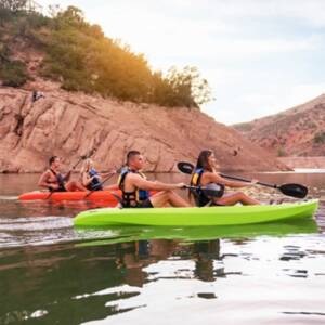 Lifetime Kokanee 106 Sit-On-Top Tandem Kayak - Lime Green  • 90436