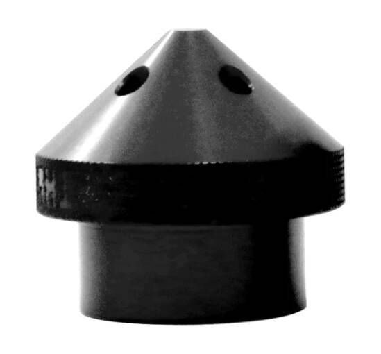 T-H Marine G-Force Eliminator Black Aluminum Trolling Motor Propeller Nut for Garmin Force Motors • GFEL-GF-BK-DP