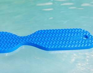 Aqua Lily Pad Vinyl Water Saddle – Blue  • VINYL WATER SADDLE-BU