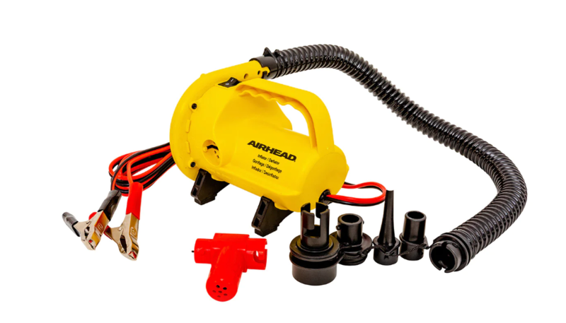 Airhead High Pressure Electric Air Pump – 12 Volt with Clips  • AHP-12HP