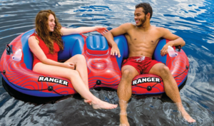 WOW Watersports Ranger 2 Person River Tube  • 23-WRR-4650