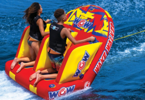 WOW Watersports Wake Walker 2 Person Towable Tube  • 23-WTO-4770