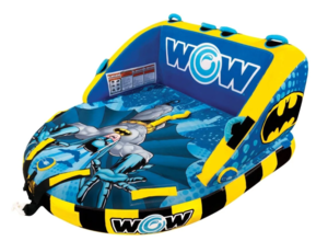 WOW Watersports Batman 2 Person Soft Top Towable Tube  • 22-WTO-3930