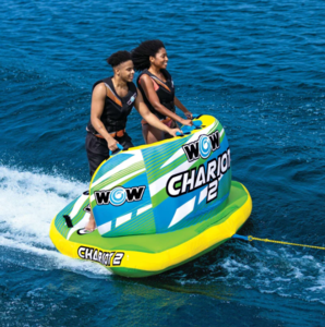 WOW Watersports Chariot  2 Person Towable Tube  • 23-WTO-3976