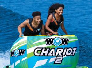WOW Watersports Chariot 2 Person Towable Tube • 23-WTO-3976
