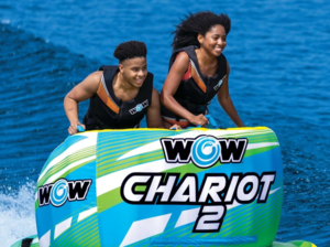 WOW Watersports Chariot  2 Person Towable Tube  • 23-WTO-3976