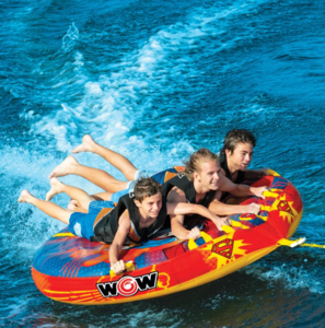 WOW Watersports Superman Soft Top 3 Person Deck Tube  • 22-WTO-3928