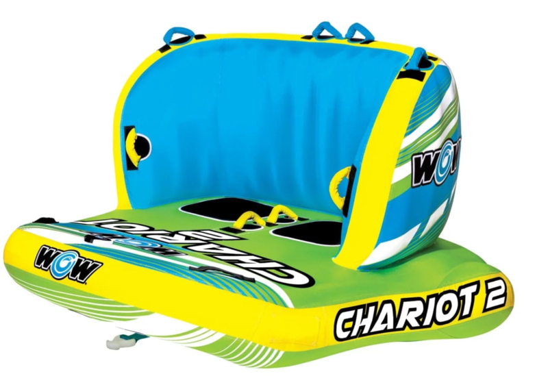 WOW Watersports Chariot  2 Person Towable Tube  • 23-WTO-3976