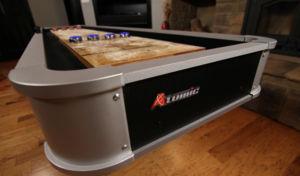 Atomic 9' Platinum Shuffleboard Table  • M01702AW