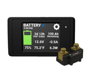 Go Power Battery Manager Kit with 500A Shunt and LCD Display  • 83306