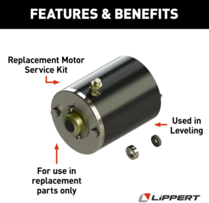 Lippert Hydraulic Pump Motor For Power Gear Leveling System  • 359303