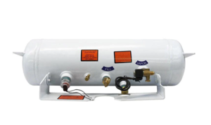 Flame King 5.9 Gallon ASME RV Trailer Propane Tank with Remote Valves & Solenoid  • YSN-ASME5.9