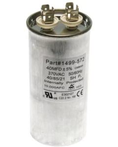 Coleman-Mach Air Conditioner Run Capacitor - 40 MFD  • 1499-5721