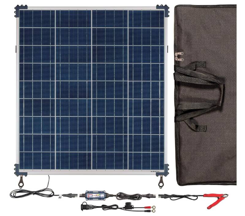 OptiMate Solar 80W Travel Kit • TM-523-8TK