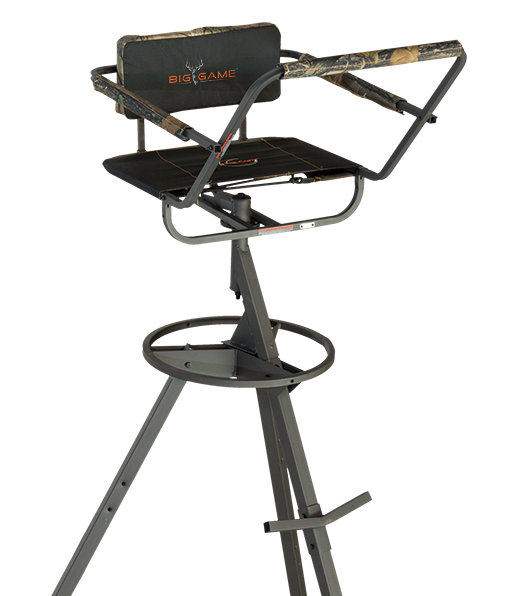 Big Game Pursuit Tripod 12' Deer Stand, 360 Degree  • BGM-CR8101