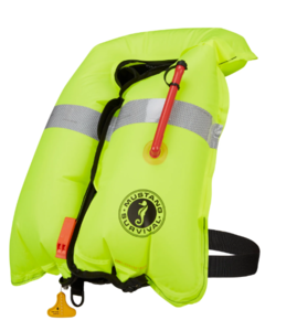 Mustang Survival Pilot 38 Manual Inflatable PFD, Universal Adult, Red/Black  • MD3181-123-0-202