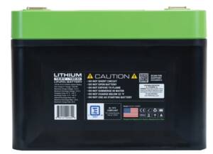 Expion 360 12V 120 Ah Group 27 Extreme Density LifePO4 Deep Cycle Battery • EX-G27-120XDP