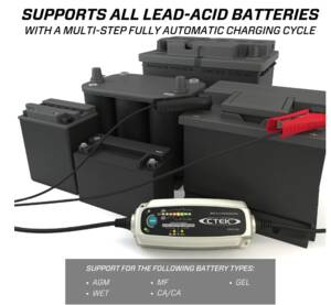 CTEK MUS 4.3 Test & Charge - 12V Fully Automatic Charger and Tester • 56-959