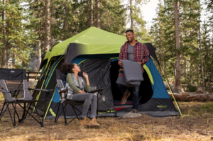 Coleman 10-Person Dark Room Instant Cabin Tent with Rainfly  • 2154824