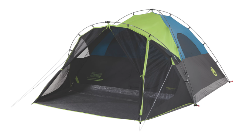 Coleman 6-Person Carlsbad Dark Room Dome Camping Tent with Screen Room  • 2000033190