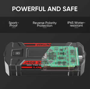 Lokithor Jump Starter 100W Two-way Fast Charging 3000Amp  • J402