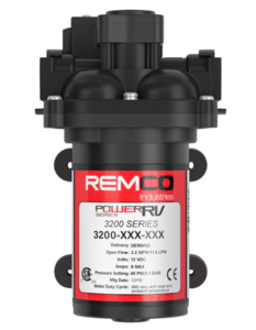 Remco 3200 Series 3.2 GPM 115 VAC Water Pump  • 3214-1C4-52C-B