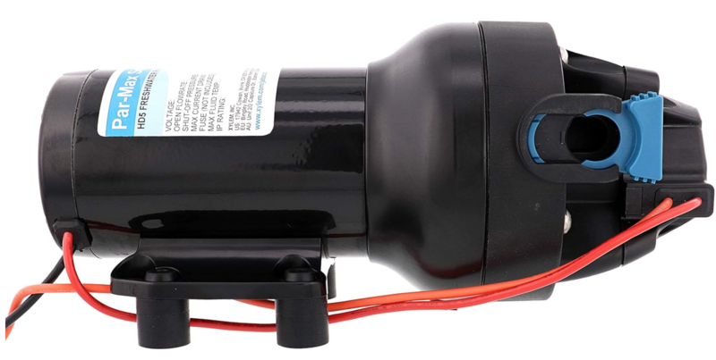 Jabsco ParMax HD5 - 12V 5GPM 60PSI Heavy Duty Freshwater Delivery Pump  • P501J-118S-3A