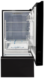 InVision 10.7cu.ft. Dual Swing Door RV Refrigerator • Black • Residential Style Fridge  • 180-2562