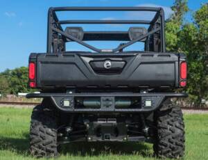 Tough Country 2016-Current Can-Am Defender Black Wrinkle UTV Deluxe Rear Bumper  • CDBB